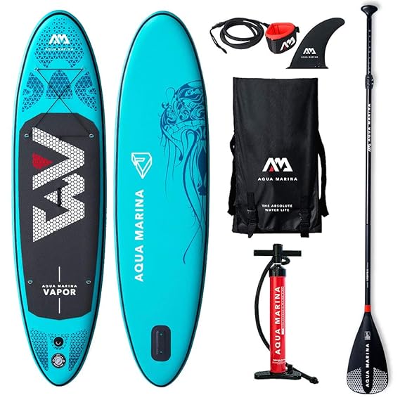 Aqua Marina Vapor 2019 SUP Board Inflatable Stand Up Paddle Surfboard Paddel