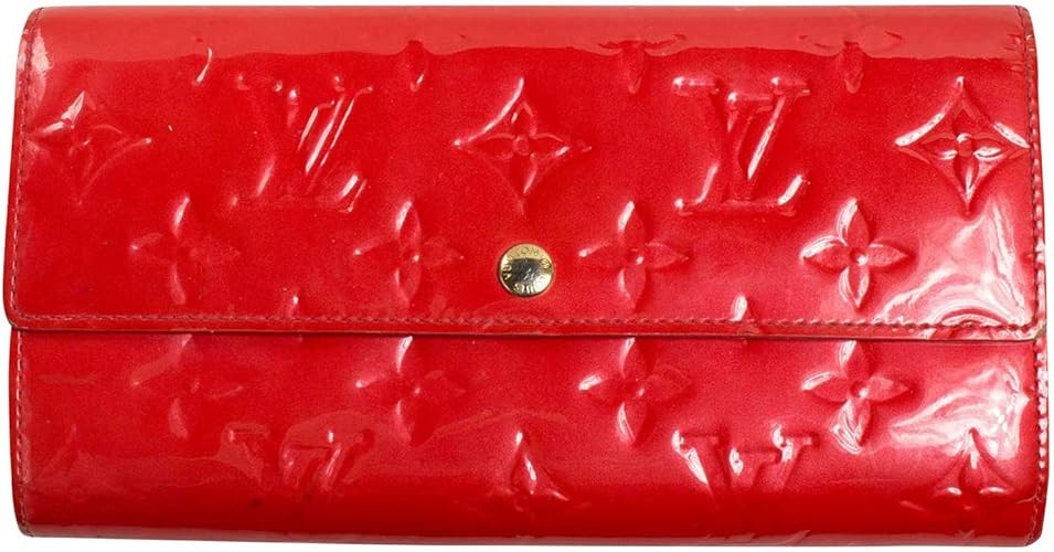 Amazon ルイヴィトン Louis Vuitton 長財布 ヴェルニ ポルトフォイユサラ ルージュグルナディーヌ 赤 M Louis Vuitton ルイヴィトン 財布