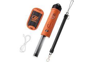 LJINNOVEX Rechargeable Metal Detector Pinpointer with 1300mAh Battery – IP68 Waterproof Handheld Probe – 360° High Sensitivity Detection Wand – Treasure Hunting Tool for Adults, Kids, Beach and Soil