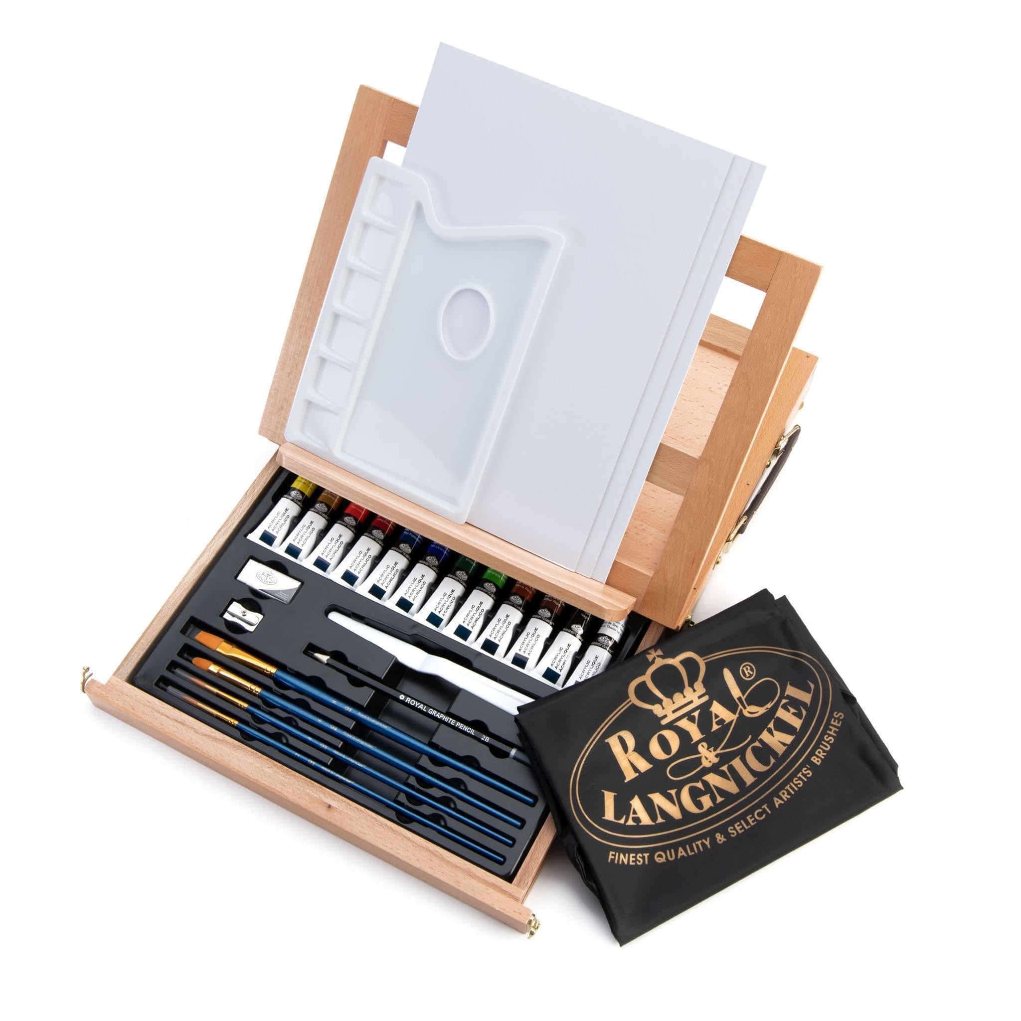 Royal and Langnickel Acrylic Painting Art Easel Set, Blue