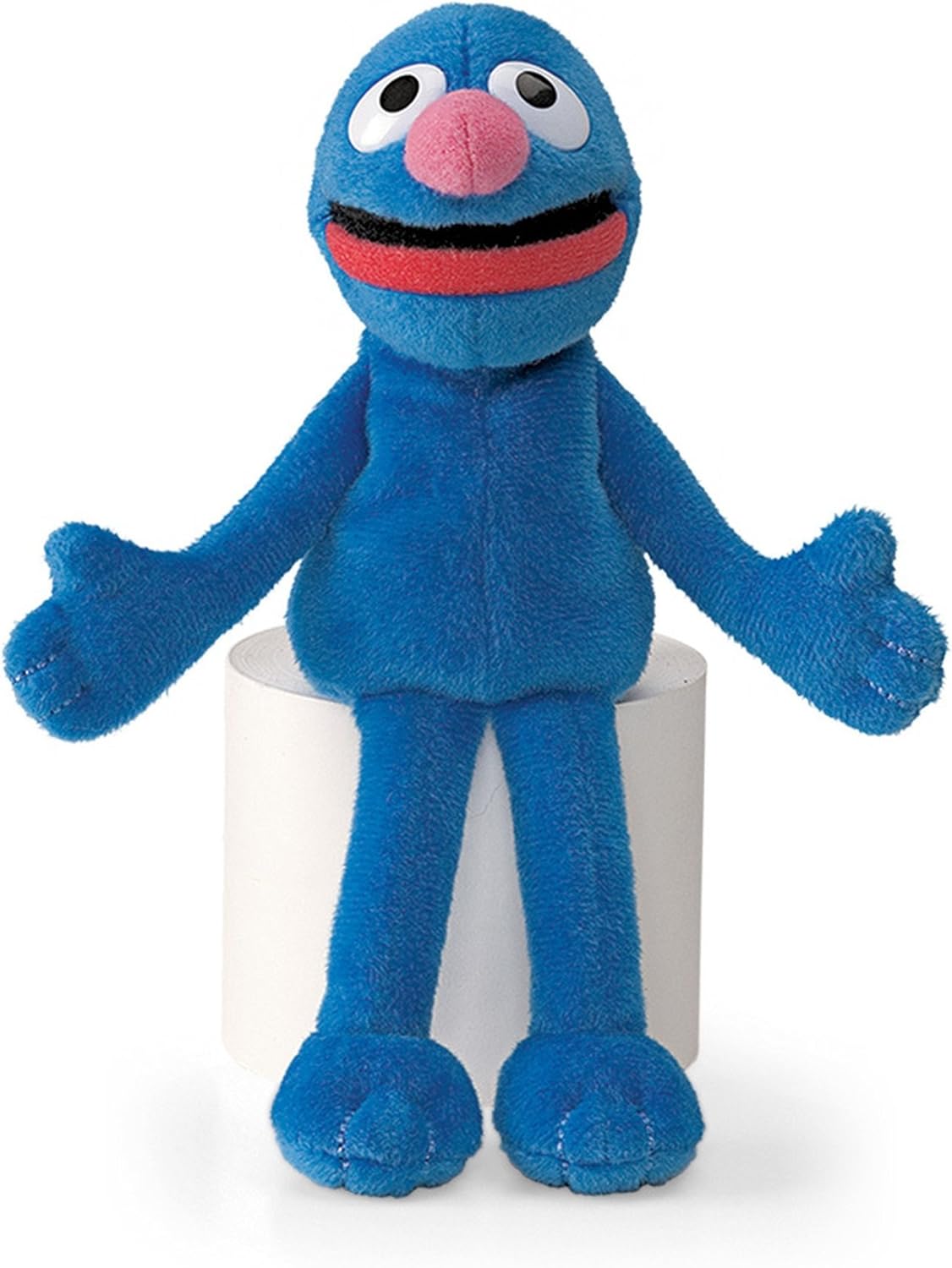 Amazon Com Gund Enesco Sesame Street 6 Grover Beanbag Plush Toys Games