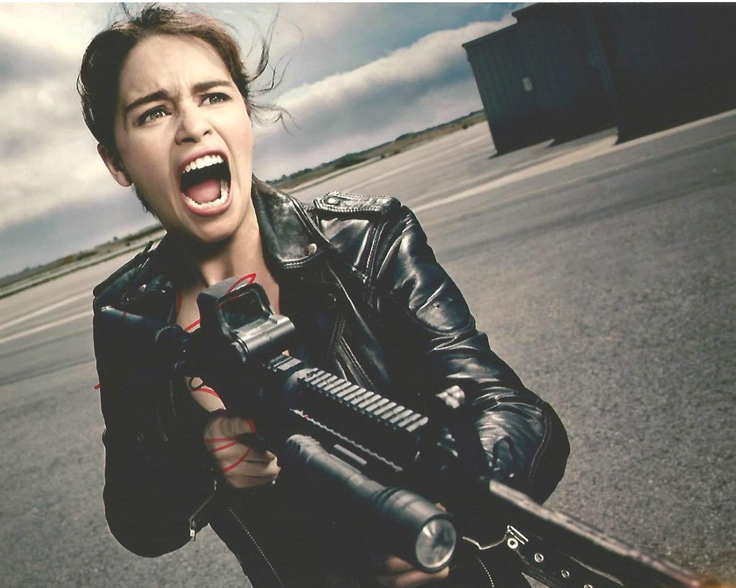 Photographs - Photo Emilia Clarke Autograph Signed 8 x 10