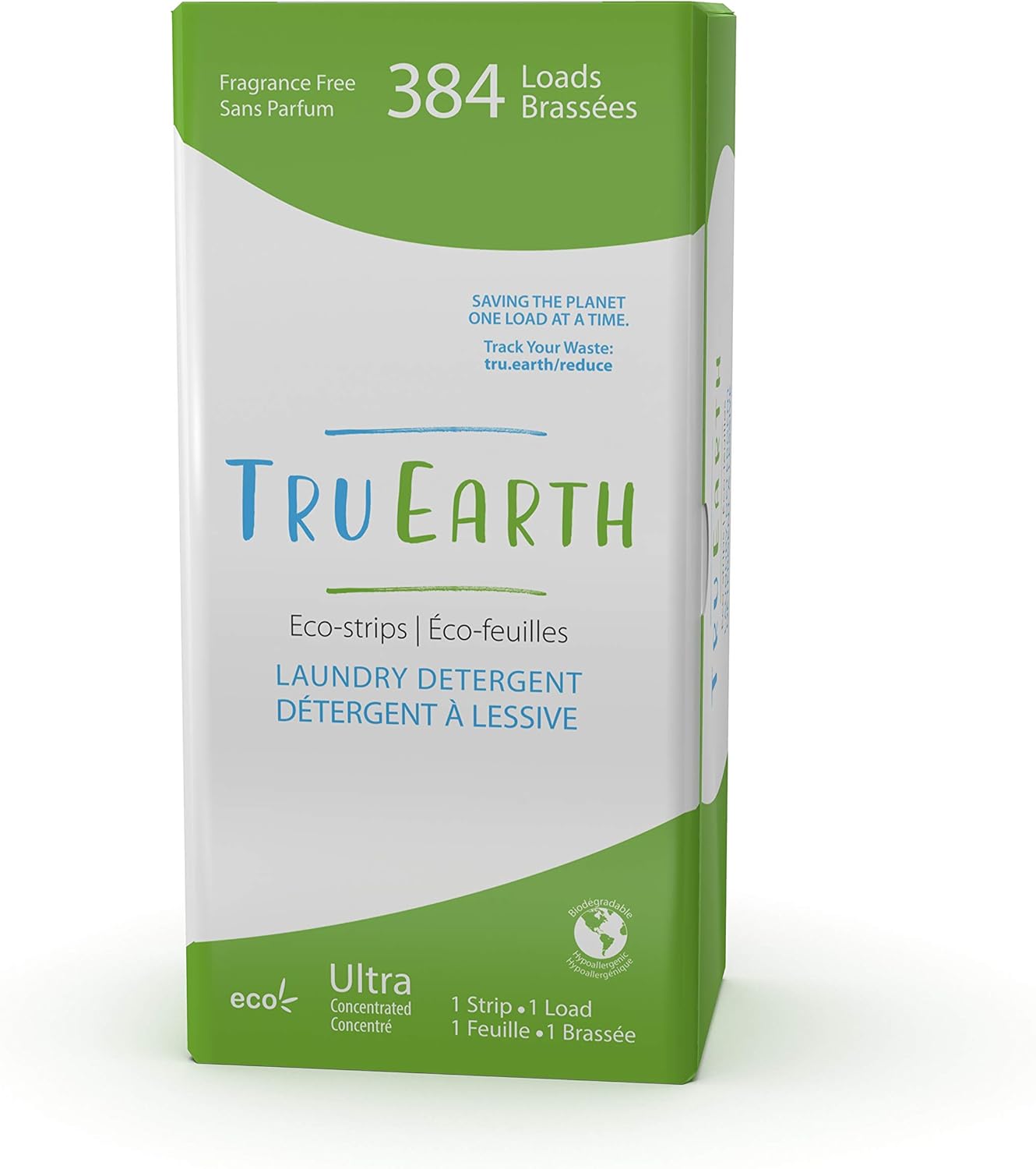 Tru Earth Hypoallergenic, Ecofriendly & Biodegradable PlasticFree