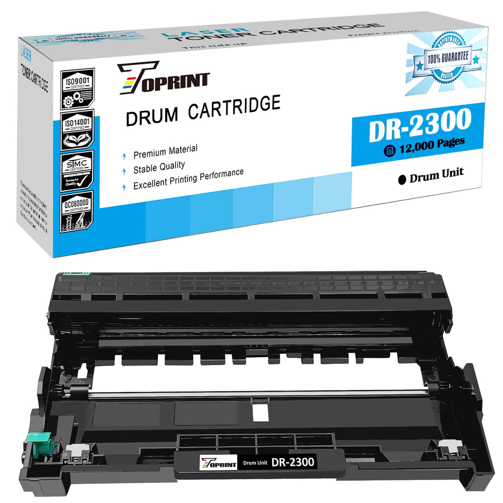 DR2300 DR-2300 DR 2300 Compatible Drum Unit Cartridge 12000 Pages for Brother MFC-L2700DN L2700DW L2740DW L2720DW HL-L2300D L2365DW L2360DN L2340DW DCP-L2500D L2520DW L2540DW Printers