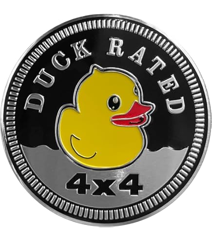 Booble Bounce Badge Rated Car Emblem, 4 X 4 Metal Automotive Badge 3D Metal Badges Emblems Round Emblem Decals Car Badge Decals Stickers Compatible With Jeep Wrangler Vehicles Trucks, Emblems - Canada - View #7