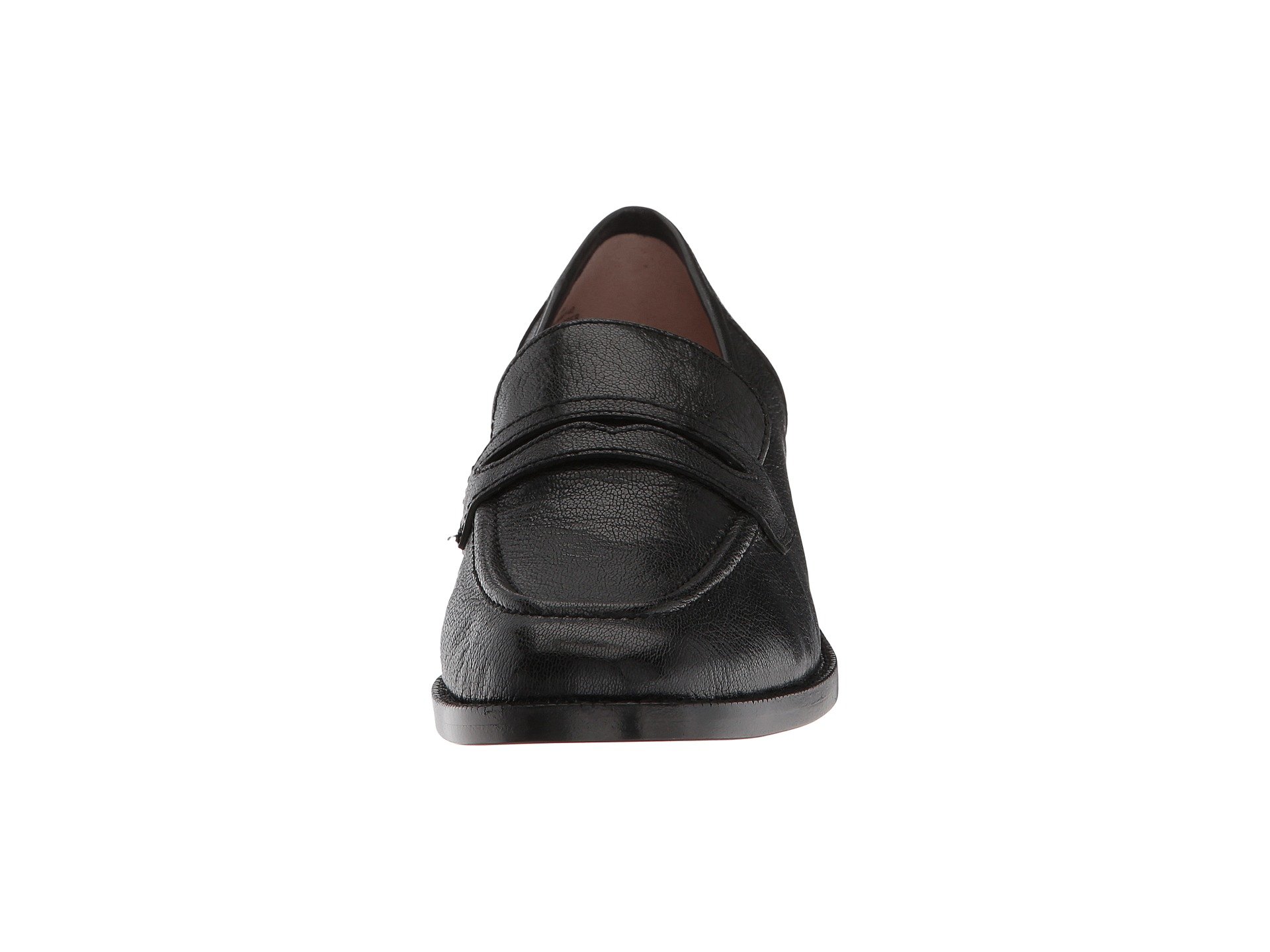 NINE WEST Kimmy 40th Anniversary Heeled Loafer Black Leather 8.5 - Image 6