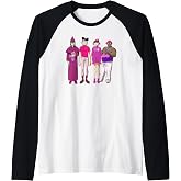 Gorillaz Cracker Island Group Raglan Baseball Tee