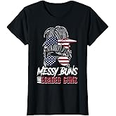 2A Messy Buns and Loaded Guns T-Shirt