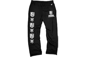 Blue 84 NHL Mens NHL Officially Licensed Sweatpants Black