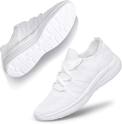 Amazon Com Alibress Womens Walking Shoes Tennis Shoes Mesh Slip