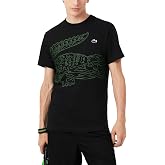 Lacoste Men's Ultra Dry Crocodile Print Sport T-Shirt