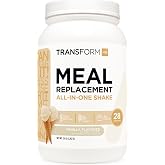 TransformHQ Meal Replacement Shake Powder (Vanilla) 28 Servings | Gluten-Free, GMO-Free