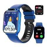 Kids Smart Watch with Fitness Tracker, Waterproof, Heart Rate/Sleep Monitor, Sport Mode, Camera, Video, Recorder, Music, DIY Wallpaper, Game, SOS Button, NO APP/Phone, Gifts for Boy Girl 4-13 Year Old