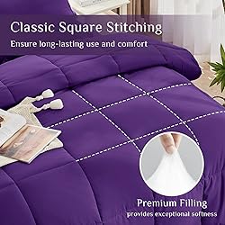 JOLLYVOGUE King Comforter Set, Ultra-Soft Bed in a