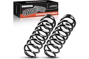 A-Premium 2Pcs Rear Suspension Coil Spring Set Compatible with Volkswagen Jetta 1999-2006, Golf 1999-2005, Driver and Passeng