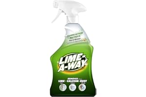 Lime-A-Way Bathroom Cleaner, 32 fl oz Bottle, Removes Lime Calcium Rust