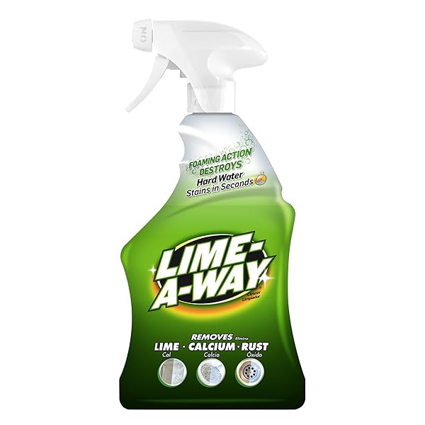 LIME-A-WAY HARD WATER STAIN REMOVER SPRAY, REMOVES LIME,...