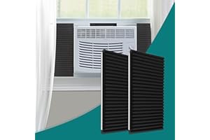 Daisypower Window Air Conditioner Foam Insulating Panels Kits, AC Units Insulation Side Panels, 17 Inch x 9 Inch x 7/8 Inch