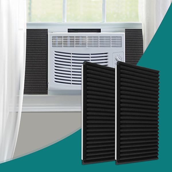 Daisypower Window Air Conditioner Foam Insulating Panels Kits, AC Units  Insulation Side Panels, 17 Inch x 9 Inch x 7/8 Inch : Amazon.ca: Home
