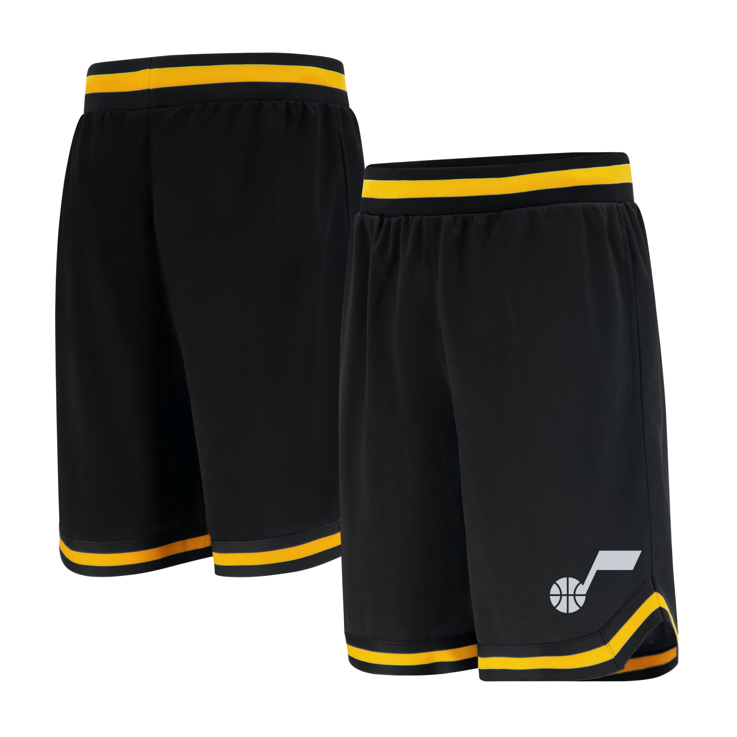 Photo 1 of 1pc-----Ultra Game NBA Utah Jazz Mens Woven Basketball Shorts, Team Color, Large