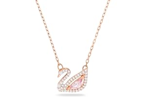 Swarovski Women's Dazzling Swan Jewelry Collection, Blue Crystals, Pink Crystals, Clear Crystals