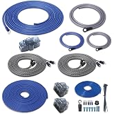 Recoil RC4D True 4 Gauge Car Audio Dual Amplifiers CCA Wiring Installation Kits