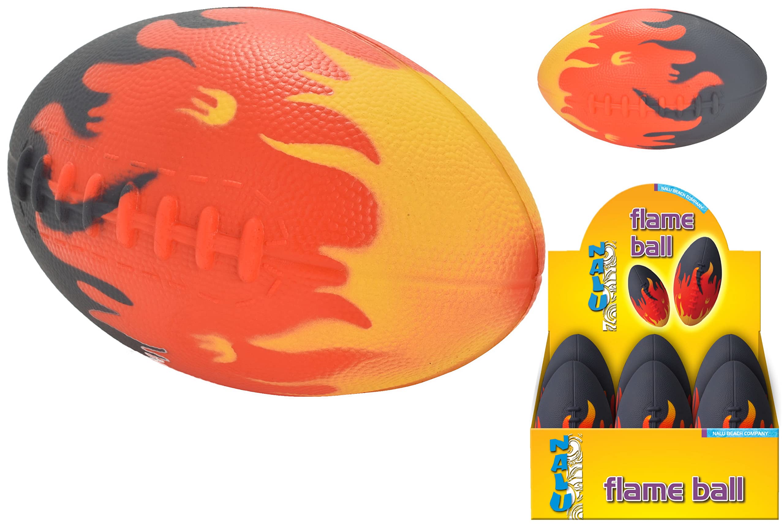 KandyToys Soft play Rugby Ball | Flame Design