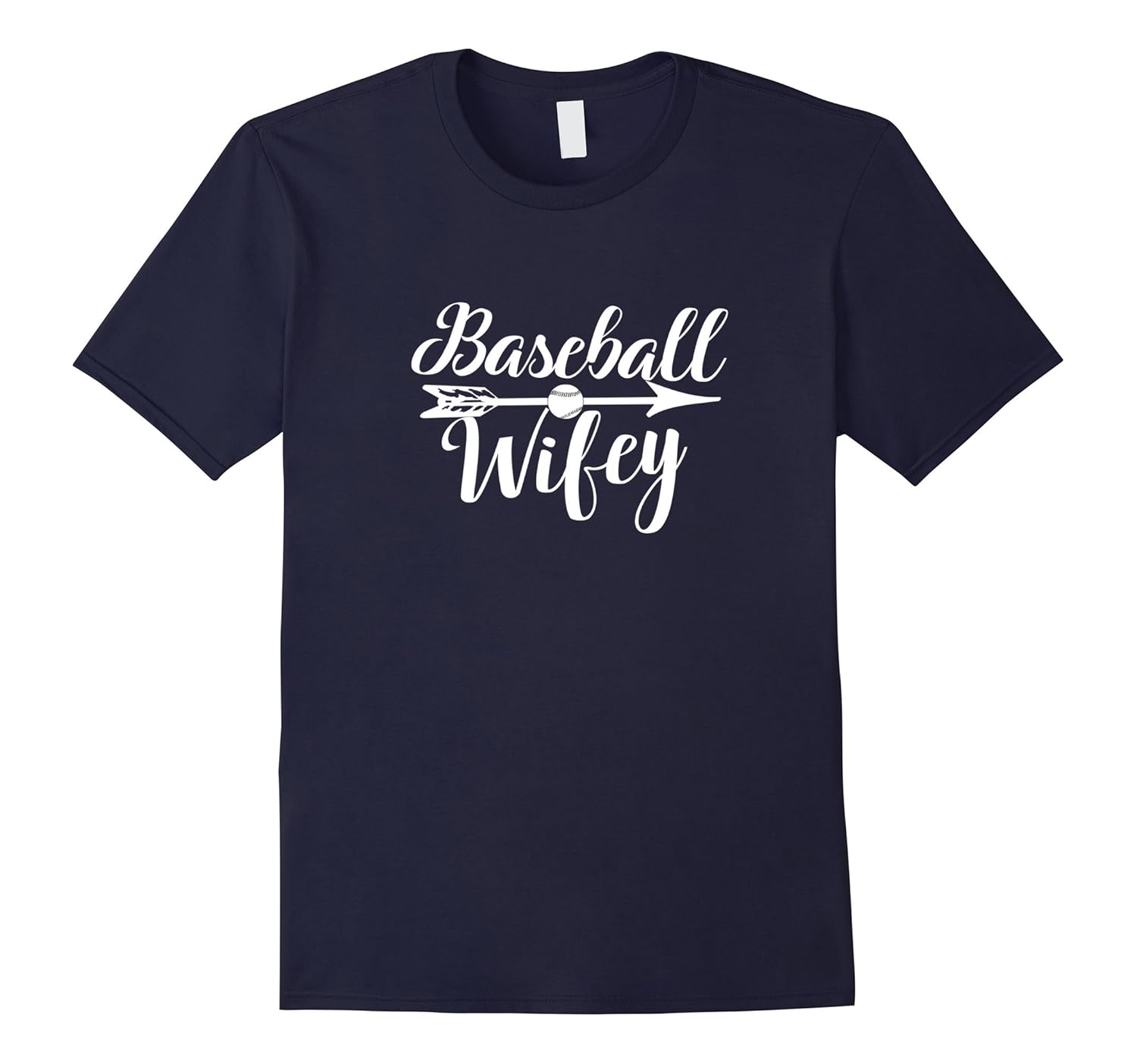 Baseball Wifey | Marriage Engagement Sports Novelty T-shirt-Rose