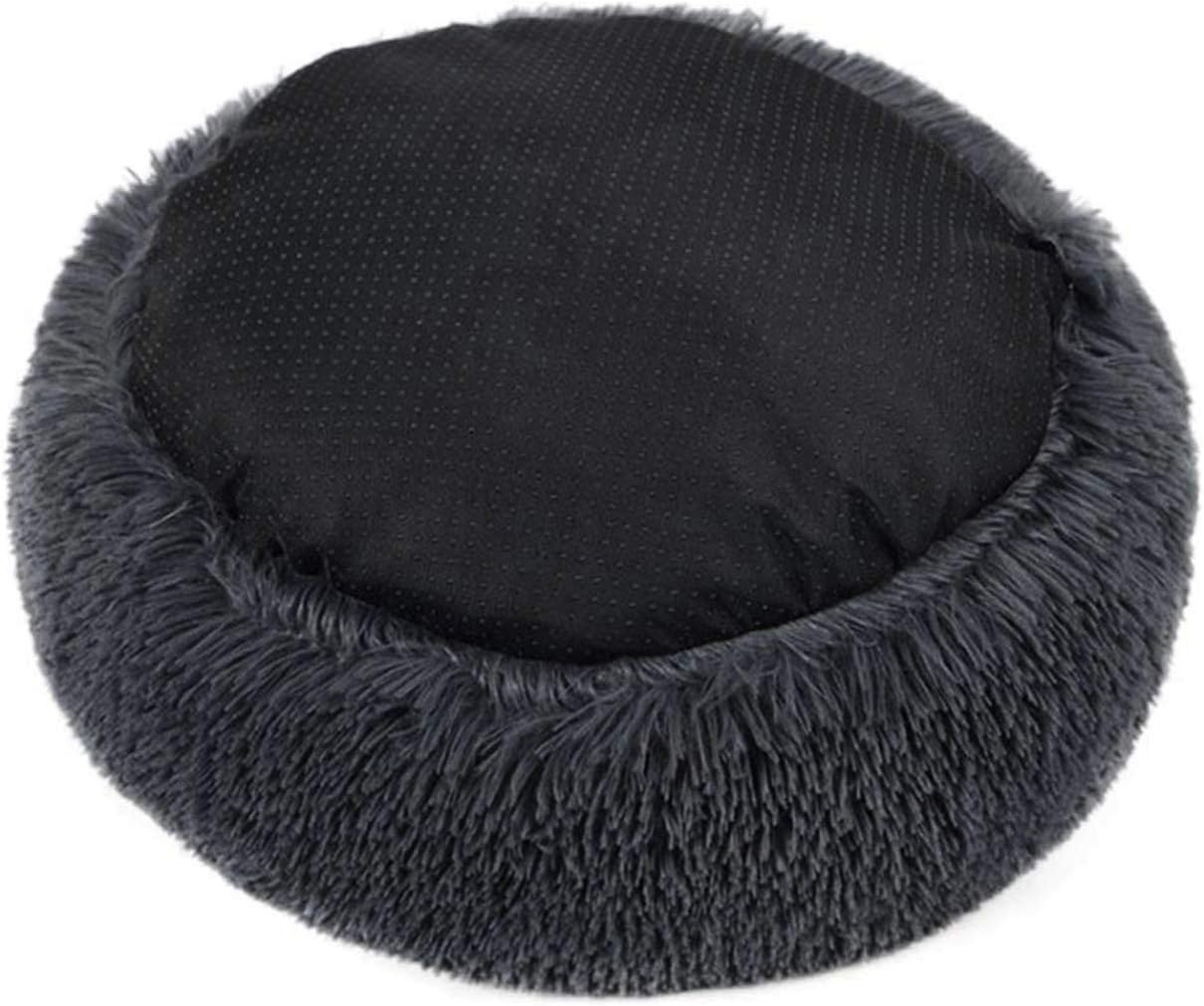 PETCUTE Dog Bed Cat Bed for Indoor Cats Washable Plush Donut Pet Bed Puppy Beds Soft Calming Cuddler Kennel Small Dog Beds - Image 5