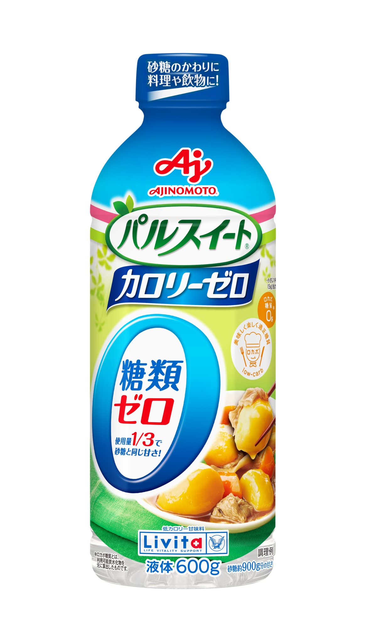 大正製薬 リビタパルスイートカロリーゼロ液体タイプ 600gの商品画像