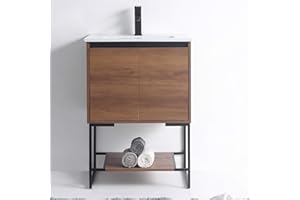 Fine Fixtures - 24" Inch Bathroom Vanity and Sink, Knob Free Design - Urbania Collection