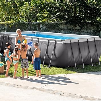 Intex Ultra Frame Pool 18x 9x 52 With Sand Filter System 54982