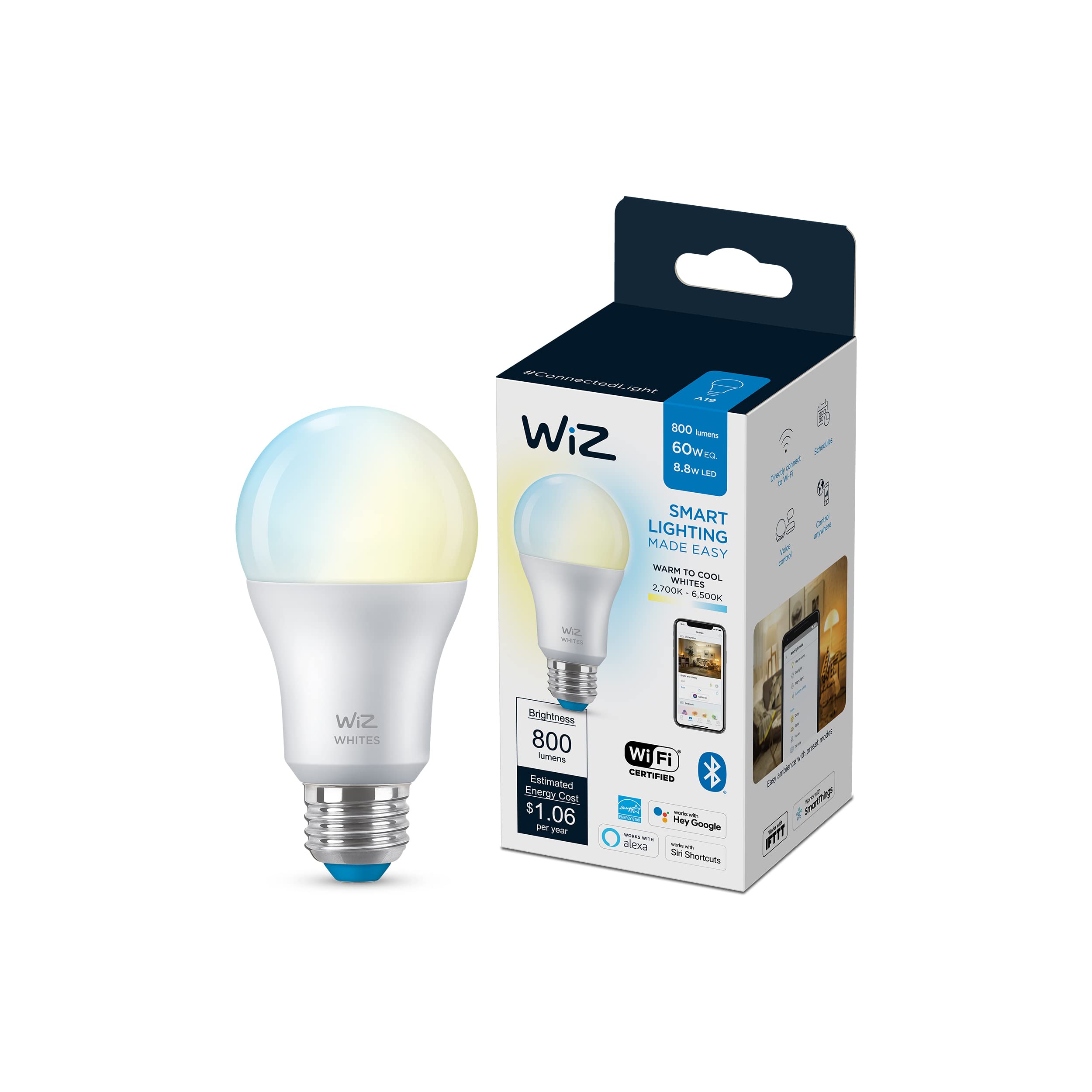 Wiz Alexa Light Bulbs Home Depot Philips Wiz Smart Bulb WiZ Smart