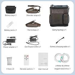 Portable Oxygen Concentrator Machine for Travel and