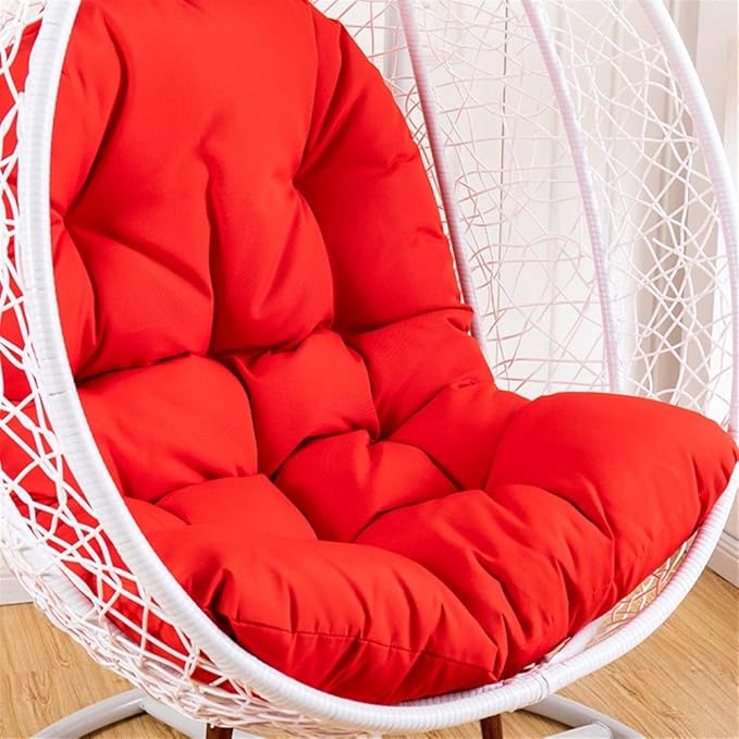 OA&WA Hanging Basket Chair Cushions, Large Seat Cushion Waterproof Hanging Egg