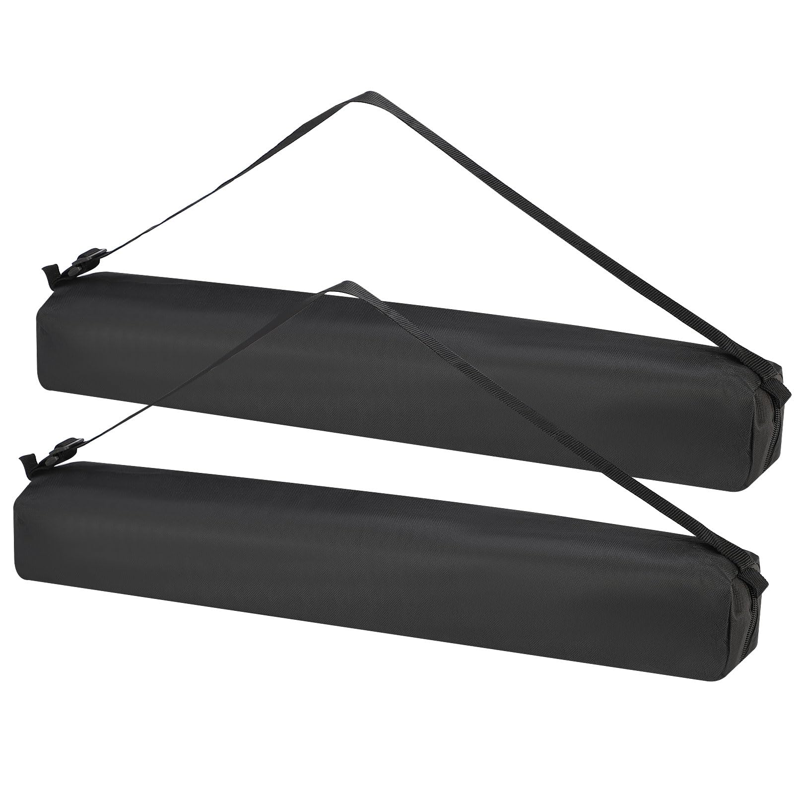 PATIKIL 27.56"x3.54" Tripod Carrying Case, 2Pack Oxford Cloth Padded Tripod Bag with Handles for Light Stands Tripod Photography Accessories, Black