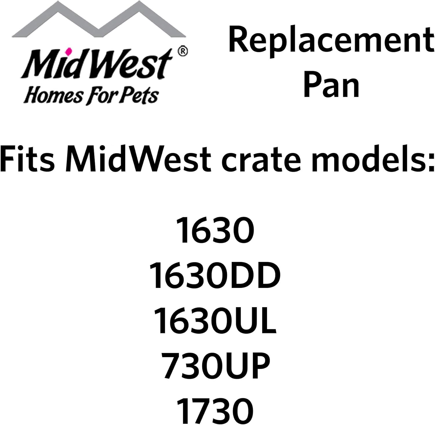Replacement Pan for Midwest Dog Crate Pet Supplies Dogs usininz.ro