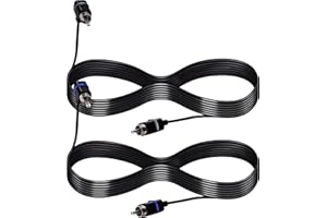 XTPTFABS 2Pcs Satellite Speaker Cable (Grey & Blue) Compatible with Vizio V51 M51 SB3651 SB36514 SB4051 SB4251, Length: 24.4 Feet (Blue + Gray)