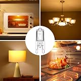 Caldarax 12 Pack G9 Halogen Bulbs 28W 2700K Dimmable 230V 320LM view 5