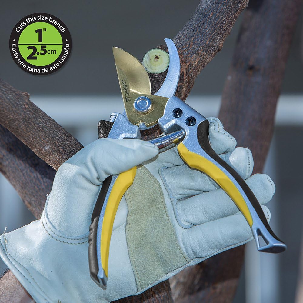 Melnor 84760-IN Pack-Titanium Blades-Includes 27 Loppers and 8.5” Bypass Pruner Pruner & Lopper Value Set, Combo : Garden & Outdoor
