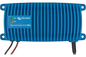 Victron Energy Blue Smart IP67 12-Volt 25 amp 120VAC Battery Charger with NEMA 5-15 Plug (Bluetooth)