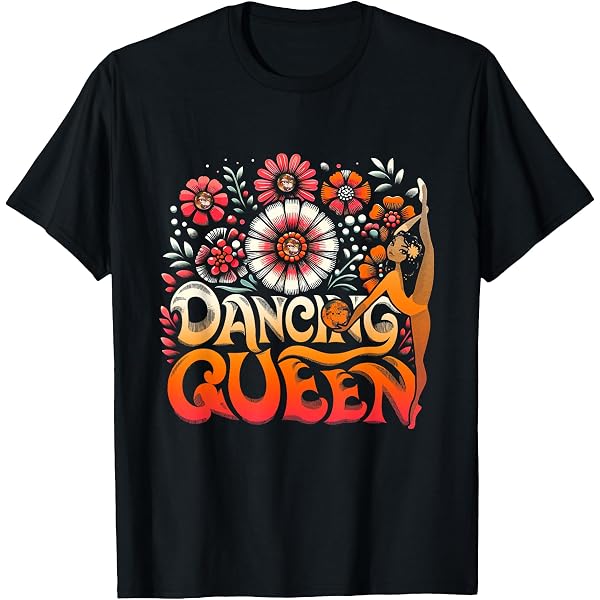 Amazon.com: Dancing Queen Shirt Vintage Dancing 70s T-Shirt T