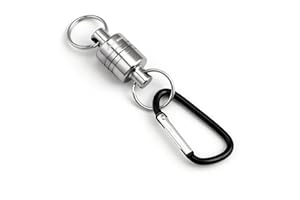 CRAZY SHARK Magnetic Net Release Aluminum Shell for Fly Fishing