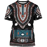 NLZI Traditional 3D Graphic Printed Unisex Shirts Casual Short Sleeve Tee