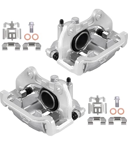 Rear Caliper Rear Brake Caliper Front Caliper Brake A-Premium Disc Brake Caliper Assembly With Bracket Compatible Select Chevy Cadillac Gmc Models Escalade Silverado 1500 Suburban Sierra Yukon Tahoe Front S Front Brake