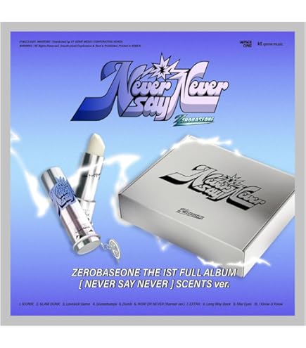 Amazon.com: ZEROBASEONE ZB1 NEVER SAY NEVER 1st Album Lenticular