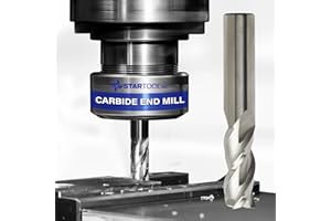 Star Tool Inc Carbide Square End Mill - Submicron Grain for Aluminum/Non-Ferrous Materials, 5/16" Diameter, 3 Flutes, 3" Overall Length, 1.250" Length of Cut, Uncoated - Made in USA - EM-516331250SQ