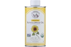 La Tourangelle, Organic Sunflower Oil, Neutral Oil For Medium to High Heat Cooking and Skin Care, High Oleic, Non GMO, Pestic