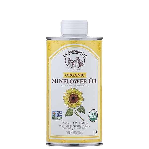 LA TOURANGELLE, ORGANIC HIGH OLEIC SUNFLOWER OIL, NEUTRAL...