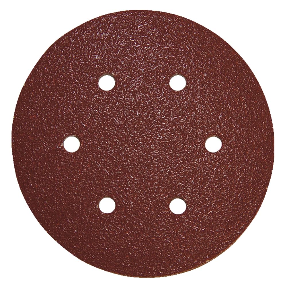 Makita P-37518 Hook and Loop Backed Abrasive Discs - 6" Red